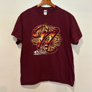 Gildan Burgundy Graphic Tee